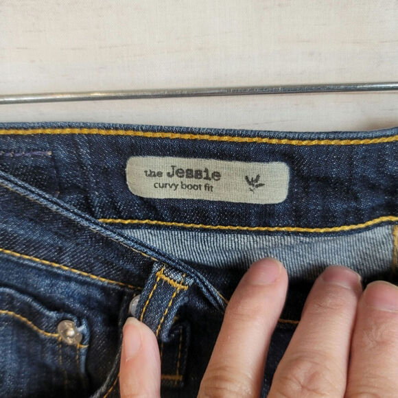 AG Adriano Goldschmied The Jessie Curvy Boot Cut Jeans, sz 29 - Picture 5 of 16